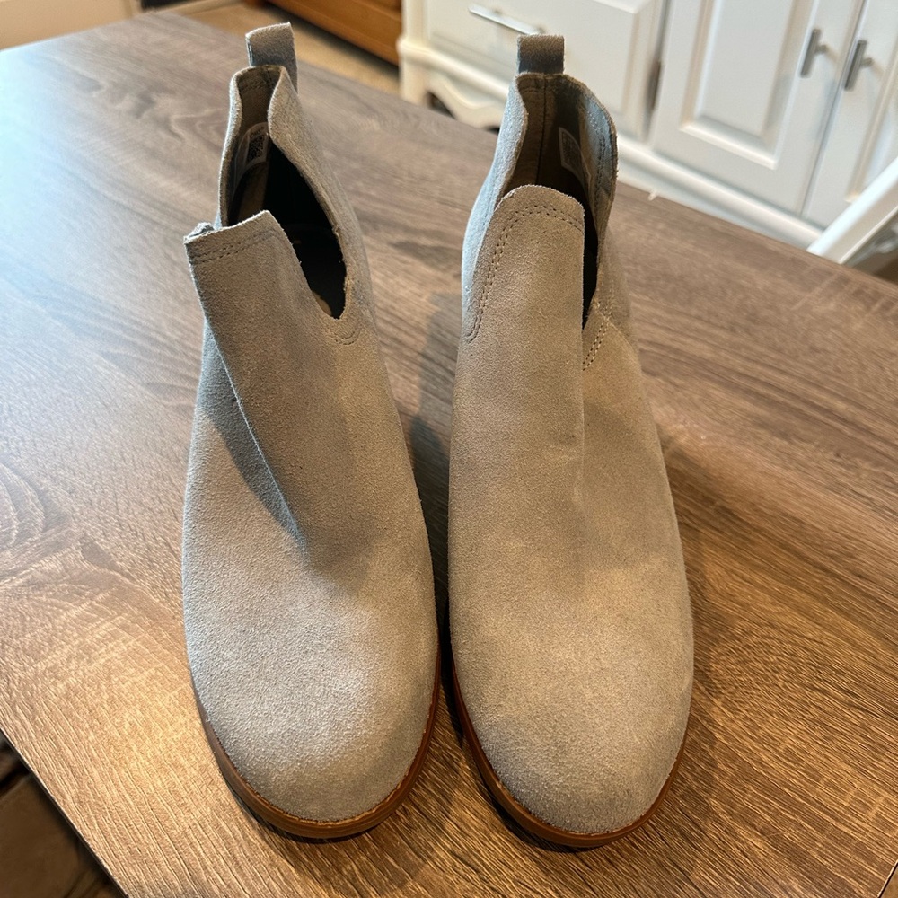 Tom’s booties - blue